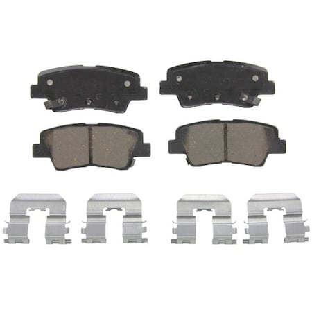 Wagner Brakes Ceramic Disc Pad Set, Zd1544 ZD1544
